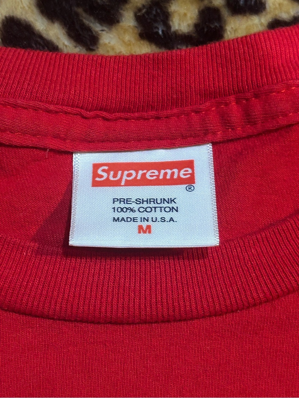 Supreme Morton Salt Red Tee: RARE - Picture 3 of 4